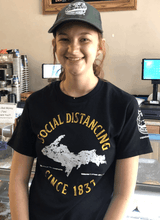 Load image into Gallery viewer, Social Distancing Since 1837 T Shirt
