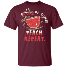 Load image into Gallery viewer, 100th Day Of Coffee Teach Repeat School
