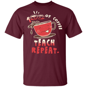 100th Day Of Coffee Teach Repeat School