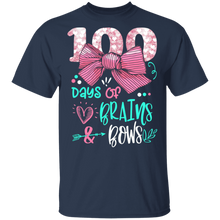 Load image into Gallery viewer, 100 Days Of Brains Bows 100th Day Of School

