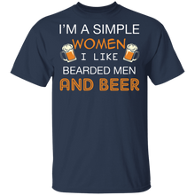 Load image into Gallery viewer, Simple Woman - Like Bearded Men And Beer

