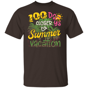 100 Days of School Closer To Summer Vacation Teacher Student