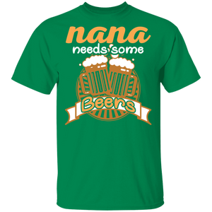 Nana Needs Some Beers Funny T-Shirt For Grandma(ko up TS)