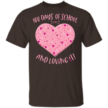 Load image into Gallery viewer, 100th Day Of School And Loving It Teacher Heart Valentine Day
