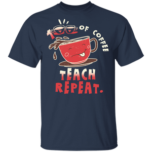 100th Day Of Coffee Teach Repeat School