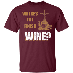 Where Is The Finish Wine T-Shirt