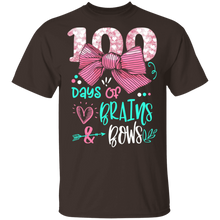 Load image into Gallery viewer, 100 Days Of Brains Bows 100th Day Of School
