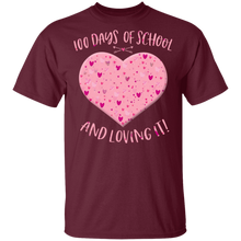 Load image into Gallery viewer, 100th Day Of School And Loving It Teacher Heart Valentine Day
