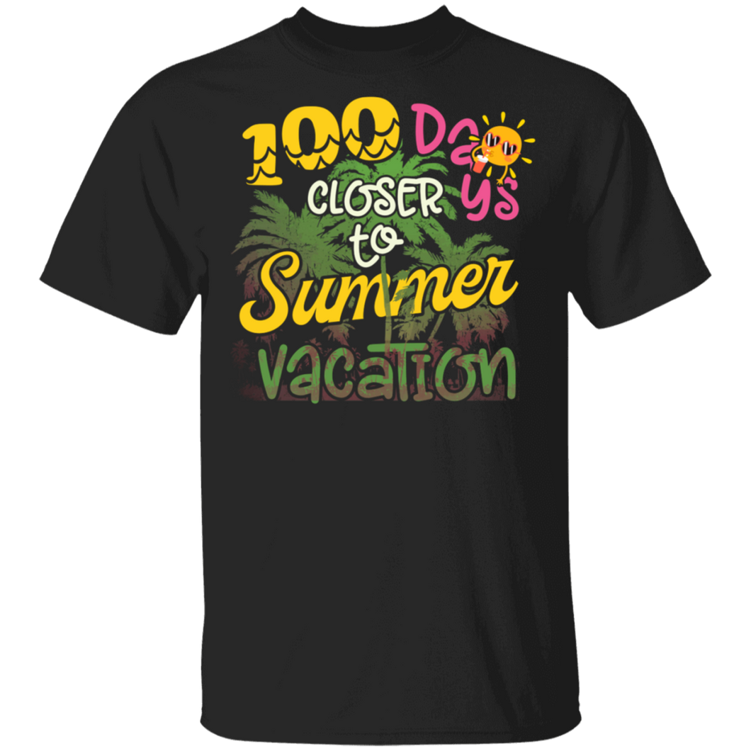 100 Days of School Closer To Summer Vacation Teacher Student