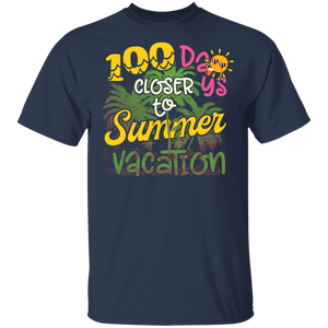100 Days of School Closer To Summer Vacation Teacher Student