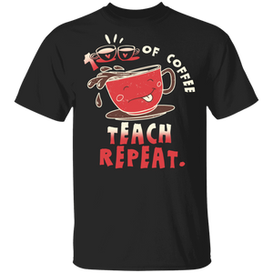 100th Day Of Coffee Teach Repeat School