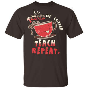 100th Day Of Coffee Teach Repeat School